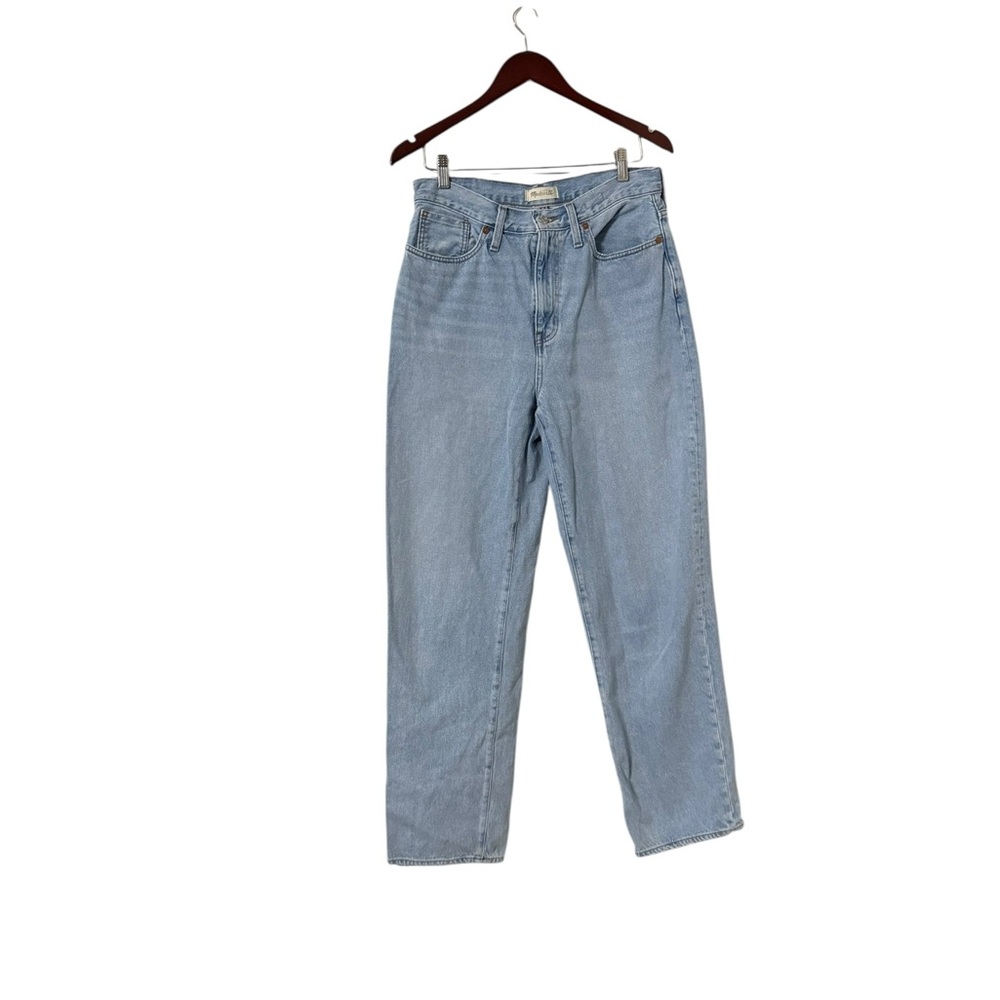 MADEWELL Baggy Straight Denim Cotton Jeans - Picture 3 of 9